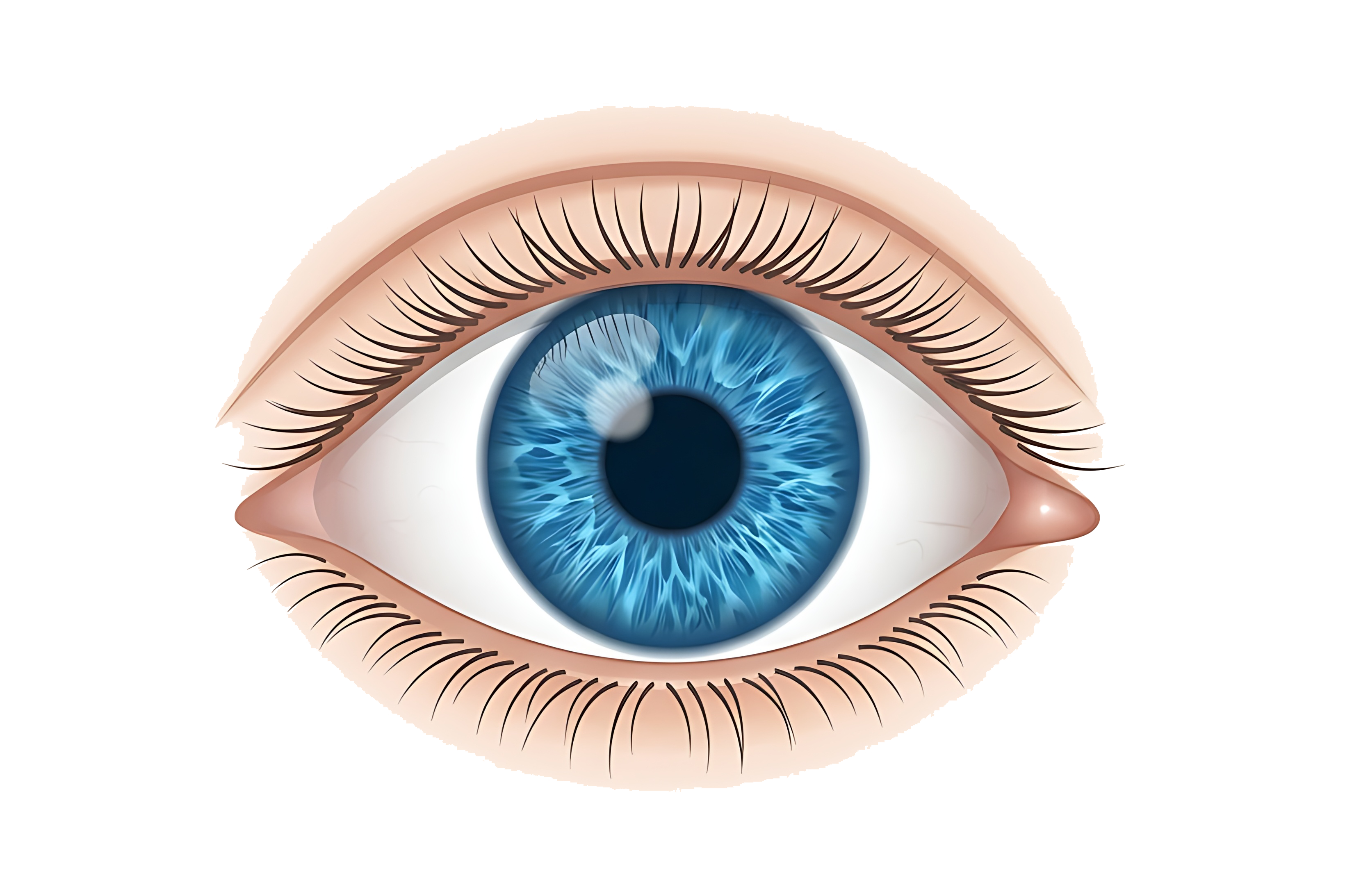 Illustration of an eye.