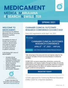 Screenshot of MEDICAMENT Spring 2021 Issue
