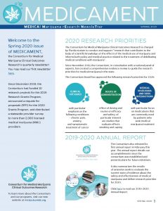 Screenshot of MEDICAMENT Spring 2020 Issue
