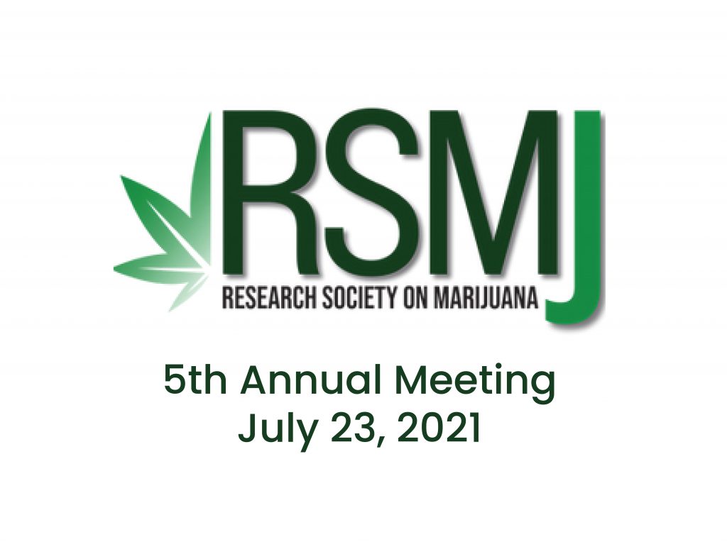 Consortium Members present at the Research Society on Marijuana